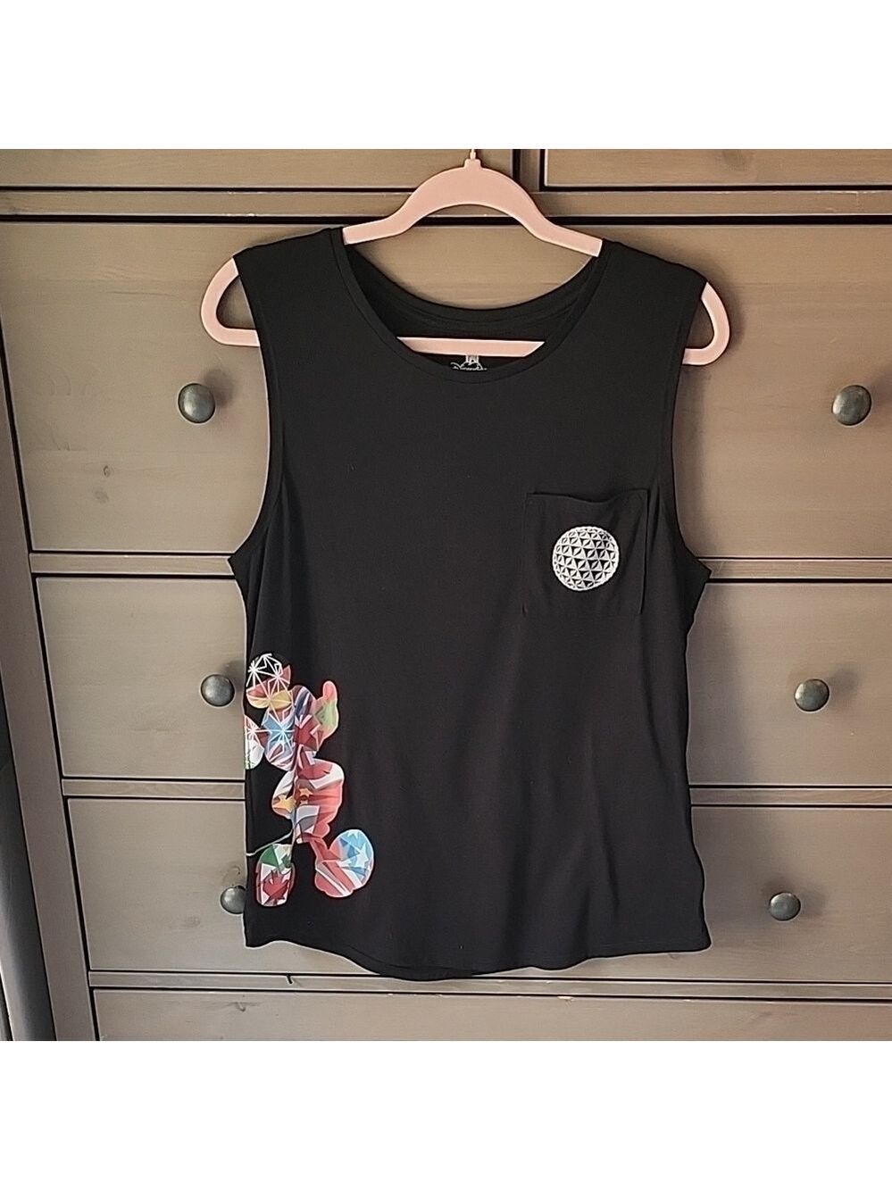 Disney Parks EPCOT Ladies Muscle Tank Size Large